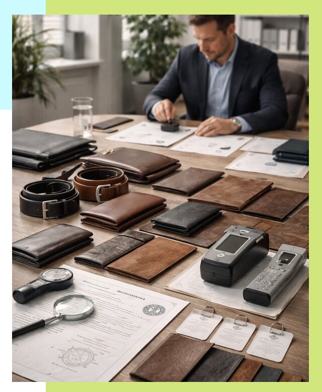 Сертификация кожаных изделий в Якутске от 12498 р. | Алешин-Ктс