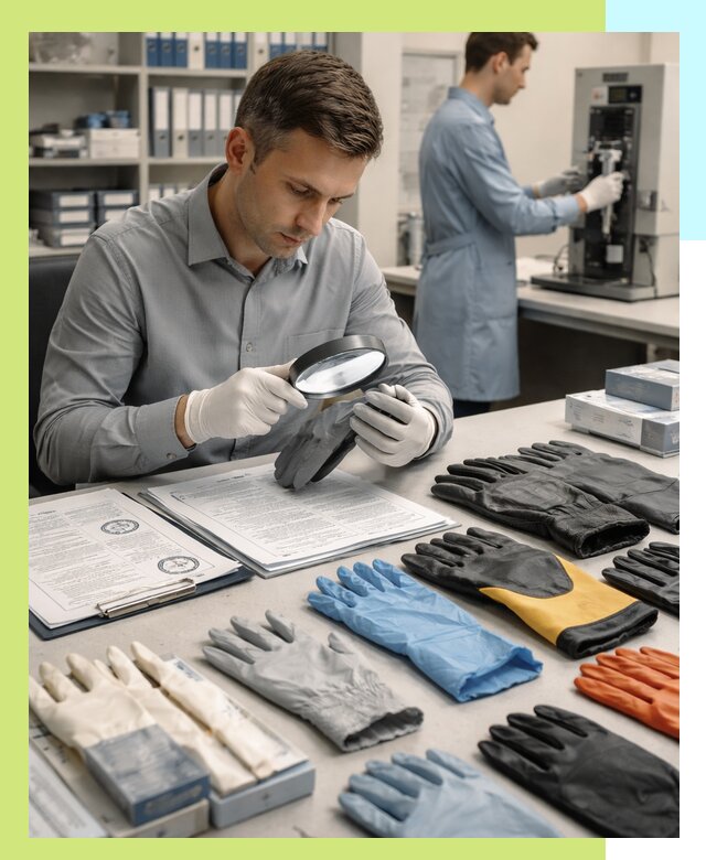 Сертификация перчаток и средств защиты продукции в Якутске