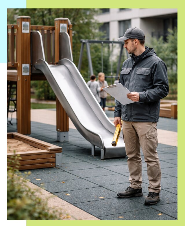 Сертификация детских площадок в Якутске от 26038 р. | Алешин-Ктс