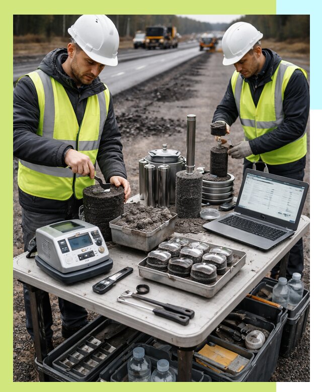 Сертификация асфальта: испытания и подтверждение в Якутске