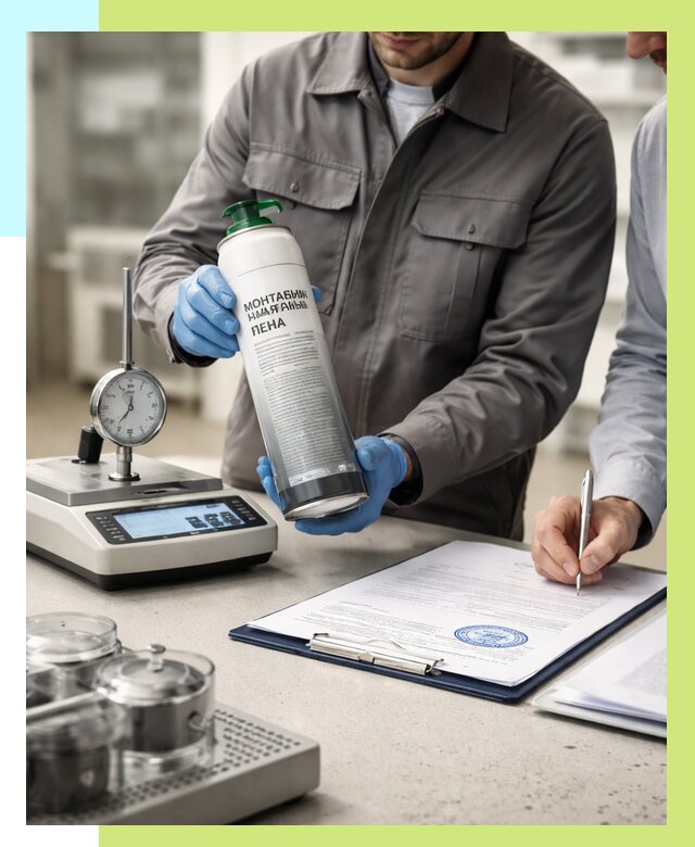 Сертификация монтажной пены в Якутске от 15623 р. | Алешин-Ктс