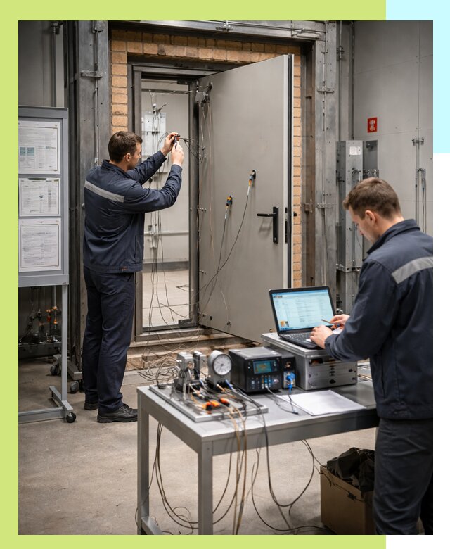 Сертификация противопожарных дверей в Якутске по ГОСТ и ТР