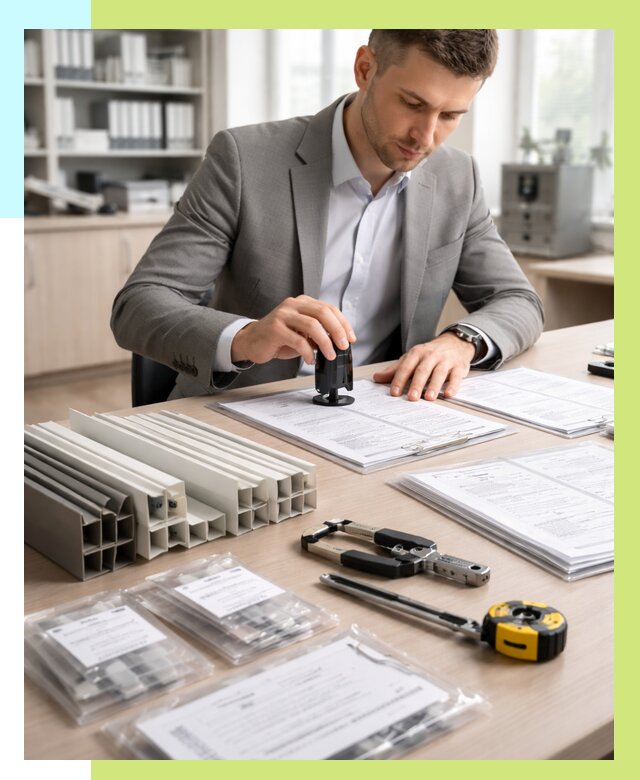 Сертификация ПВХ продукции в Якутске от 8853 р., Алешин-Ктс