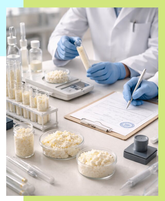 Сертификация творога в Якутске от 12498 р. под ключ | Алешин-Ктс