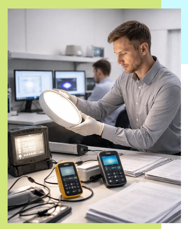 Сертификация светильников в Якутске: испытания и оформление