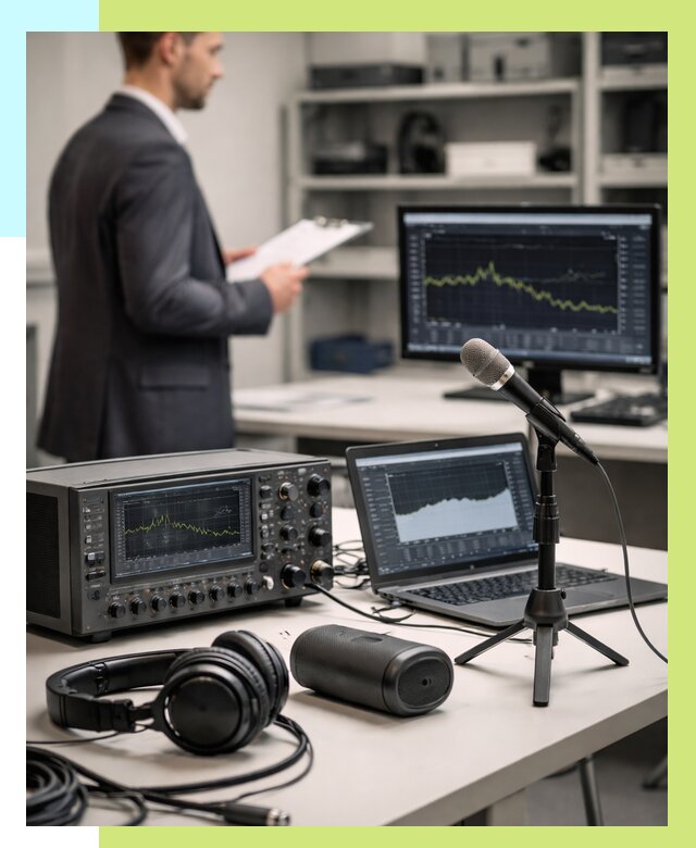 Сертификация аудиотехники в Якутске от 15623 р., Алешин-Ктс