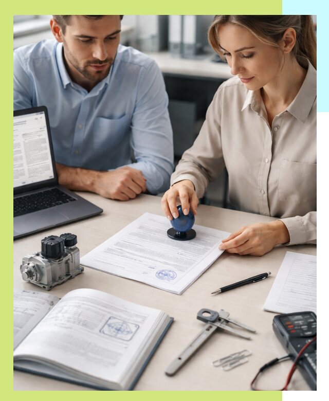 Выдача паспорта изделия и техническая экспертиза продукции в Якутске