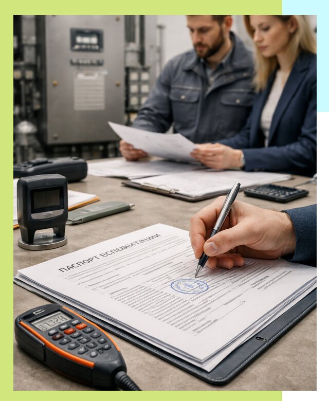 Оформление паспорта эксплуатации оборудования в Якутске