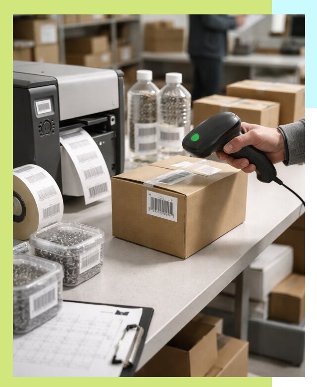 Штрихкодирование продукции и маркировка для продажи в Якутске