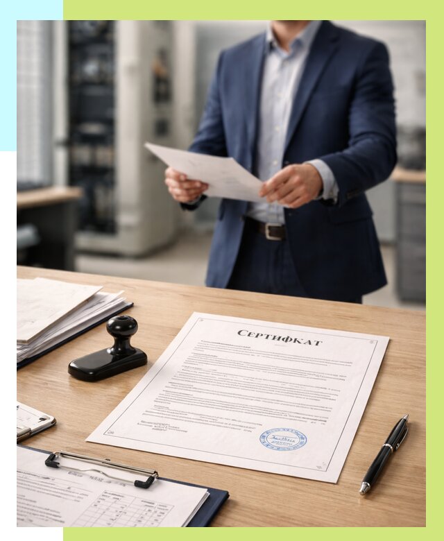 Сертификат на оборудование в Якутске от 15623 р. | Алешин-Ктс