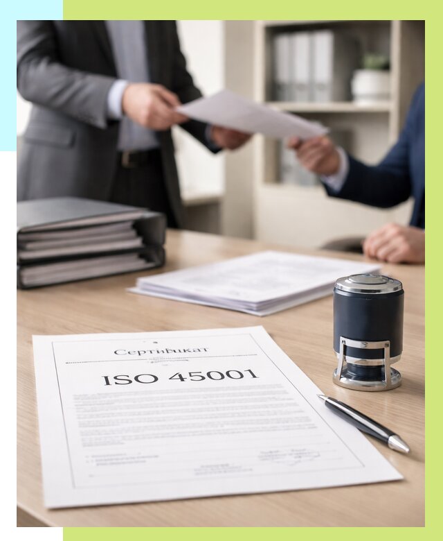 Сертификат ISO 45001 в Якутске под ключ от 46868 р. | Алешин-Ктс