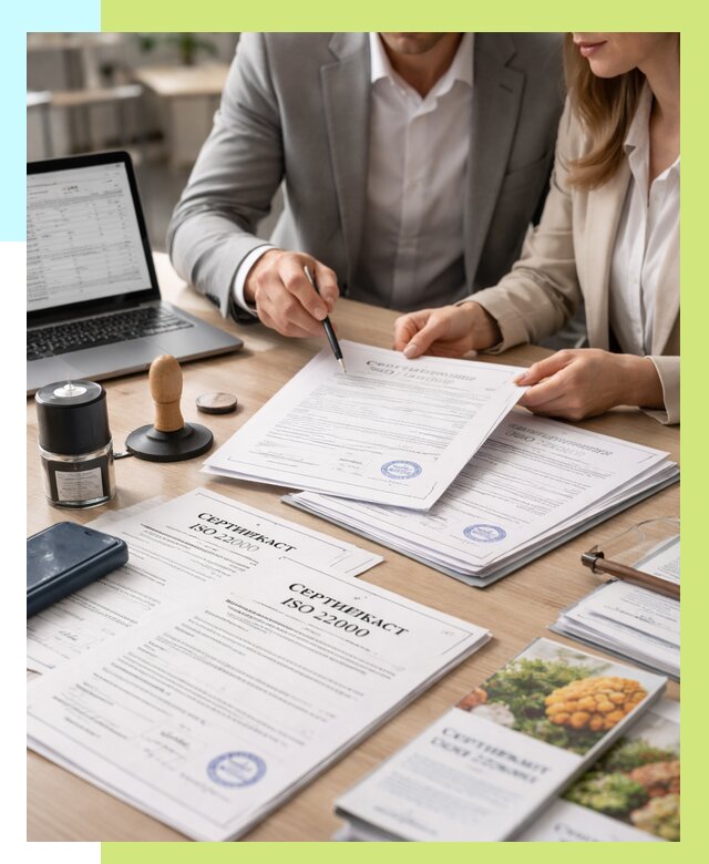Сертификат ISO 22000 в Якутске от 41660 р. под ключ | Алешин-Ктс