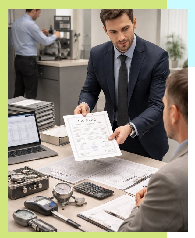 Выдача сертификата ISO 10012 по требованиям метрологии в Якутске