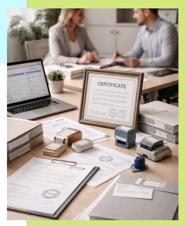 Сертификация компании в Якутске от 46868 р. | Алешин-Ктс — заказ